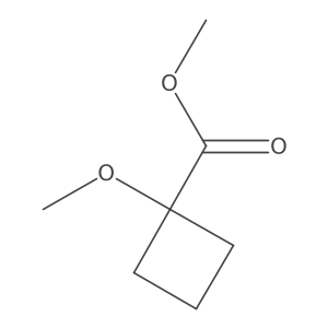 Methyl 1-methoxycyclobutanecarboxylate Structure