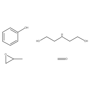 Formaldehyde;2-(2-hydroxyethylamino)ethanol;2-methyloxirane;phenol Structure