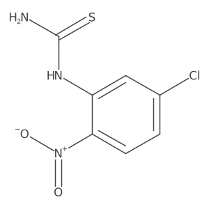 N-(5-Chloro-2-nitrophenyl)thiourea Structure