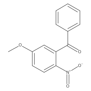 (5-Methoxy-2-nitrophenyl)phenylmethanone结构式