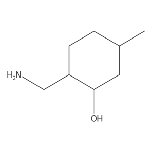 2-(Aminomethyl)-5-methylcyclohexanol Structure