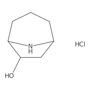 8-Azabicyclo[3.2.1]octan-6-ol hydrochloride Structure
