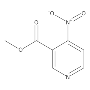 Methyl 4-nitronicotinate Structure