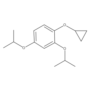 1-Cyclopropoxy-2,4-diisopropoxybenzene结构式