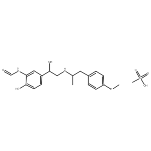 (R,R)-Formoterol mesylate结构式