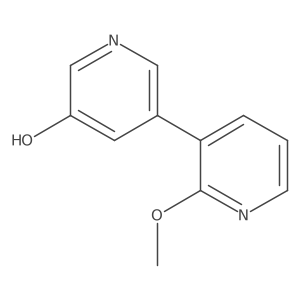 [3,3a(2)-Bipyridin]-5-ol, 2a(2)-methoxy-结构式