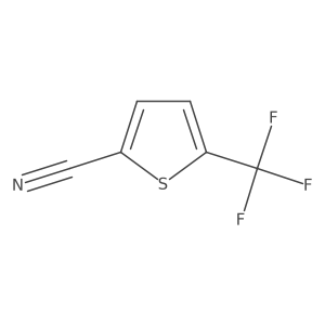 5-(Trifluoromethyl)thiophene-2-carbonitrile Structure