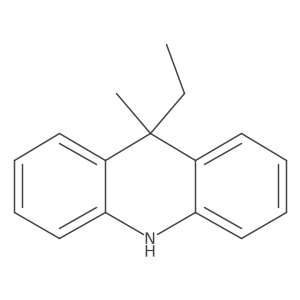 9-Ethyl-9-methyl-9,10-dihydroacridine结构式