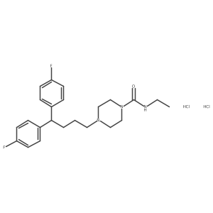 Amperozide Dihydrochloride结构式