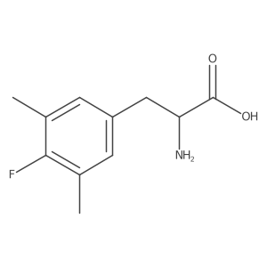 (S)-2-Amino-3-(4-fluoro-3,5-dimethylphenyl)propanoic acid结构式