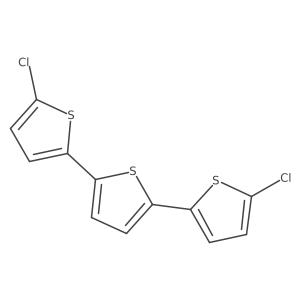 5,5''-Dichloro-2,2':5',2''-terthiophene Structure