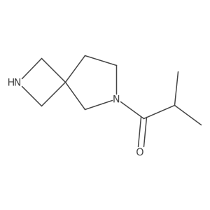 1-{2,6-Diazaspiro[3.4]octan-6-yl}-2-methylpropan-1-one Structure