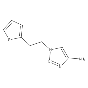 1-[2-(Thiophen-2-YL)ethyl]-1H-1,2,3-triazol-4-amine Structure