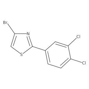 4-Bromo-2-(3,4-dichlorophenyl)thiazole Structure
