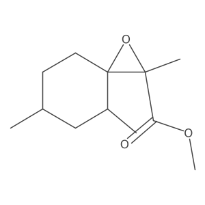Methyl 2,4,6-trimethyl-1-oxaspiro[2.5]octane-2-carboxylate Structure