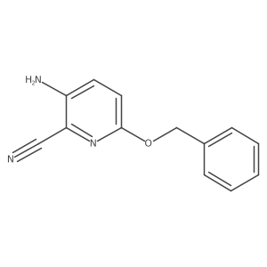 3-Amino-6-(benzyloxy)pyridine-2-carbonitrile Structure