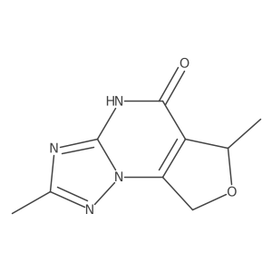 5,11-Dimethyl-4-oxa-1,8,10,12-tetraazatricyclo[7.3.0.0,2,6]dodeca-2(6),7,9,11-tetraen-7-ol结构式