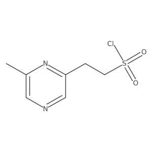 2-(6-Methylpyrazin-2-yl)ethane-1-sulfonyl chloride Structure
