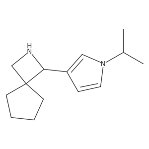 1-[1-(Propan-2-yl)-1H-pyrrol-3-yl]-2-azaspiro[3.4]octane Structure