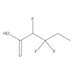 2,3,3-Trifluoropentanoic acid结构式
