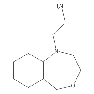 2-(octahydrobenzo[e][1,4]oxazepin-1(5H)-yl)ethan-1-amine结构式