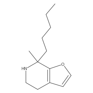 7-methyl-7-pentyl-4H,5H,6H,7H-furo[2,3-c]pyridine Structure