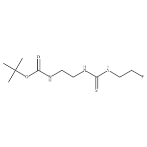 tert-butyl N-(2-{[(2-fluoroethyl)carbamothioyl]amino}ethyl)carbamate Structure