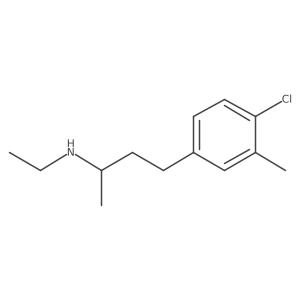 [4-(4-Chloro-3-methylphenyl)butan-2-yl](ethyl)amine结构式