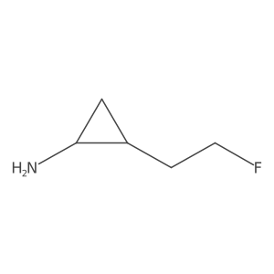 rac-(1R,2S)-2-(2-fluoroethyl)cyclopropan-1-amine Structure