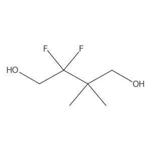 2,2-Difluoro-3,3-dimethylbutane-1,4-diol Structure