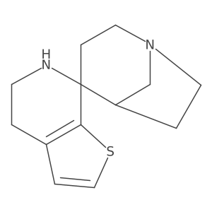 5',6'-dihydro-4'H-5-azaspiro[bicyclo[3.2.1]octane-2,7'-thieno[2,3-c]pyridine] Structure