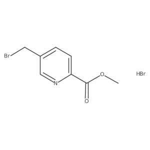 Methyl 5-(bromomethyl)pyridine-2-carboxylate hydrobromide结构式