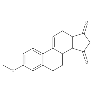 Gona-1,3,5(10),9(11)-tetraene-15,17-dione, 3-methoxy-, (8I(3/4),13I(3/4),14I(3/4))- Structure