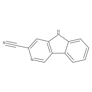 5H-pyrido[4,3-b]indole-3-carbonitrile Structure