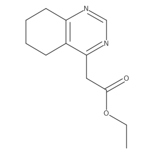 Ethyl 5,6,7,8-tetrahydro-4-quinazolineacetate Structure