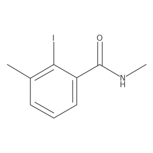 2-iodo-N,3-dimethylbenzamide结构式