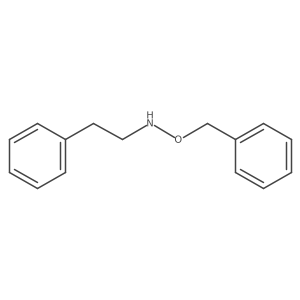 Benzeneethanamine, N-(phenylmethoxy)- Structure