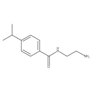 N-(2-aminoethyl)-4-propan-2-ylbenzamide Structure