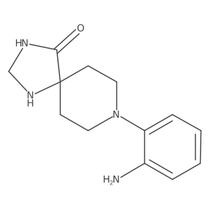8-(2-Aminophenyl)-1,3,8-triazaspiro[4.5]decan-4-one Structure