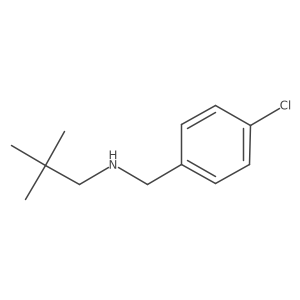 [(4-Chlorophenyl)methyl](2,2-dimethylpropyl)amine Structure