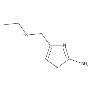 4-((Ethylamino)methyl)thiazol-2-amine Structure