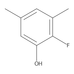 2-Fluoro-3,5-dimethylphenol结构式