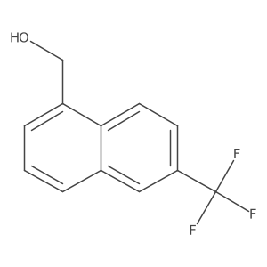 2-(Trifluoromethyl)naphthalene-5-methanol结构式