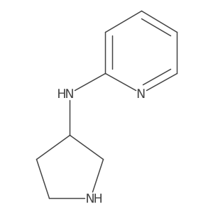 (R)-N-(pyrrolidin-3-yl)pyridin-2-amine Structure