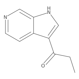 1-(1H-pyrrolo[2,3-c]pyridin-3-yl)propan-1-one Structure