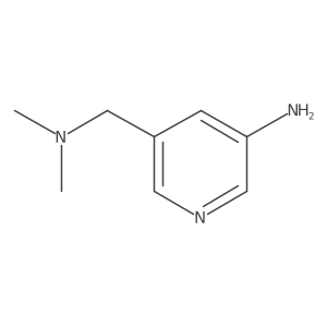 5-((Dimethylamino)methyl)pyridin-3-amine结构式
