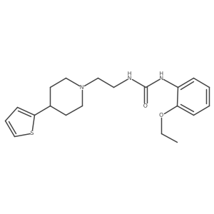 1-(2-Ethoxyphenyl)-3-(2-(4-(thiophen-2-yl)piperidin-1-yl)ethyl)urea Structure