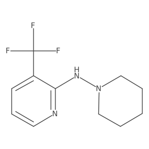 N-(Piperidin-1-yl)-3-(trifluoromethyl)-pyridin-2-amine Structure