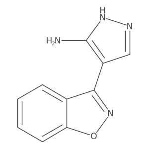 4-(benzo[d]isoxazol-3-yl)-1H-pyrazol-5-amine Structure