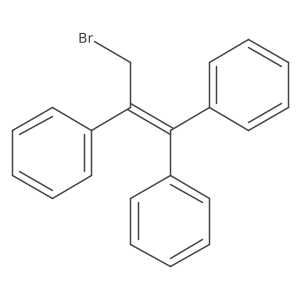 Benzene, 1,1a(2),1a(2)a(2)-[1-(bromomethyl)-1-ethenyl-2-ylidene]tris-结构式